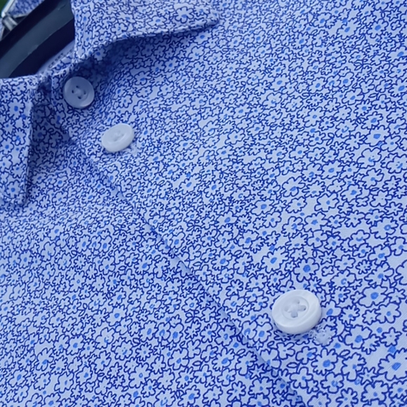 Van Husen Boys Floral Print Shirt - Picture 2 of 15